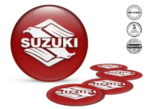 Suzuki Édition Autocollants Bombés Insigne Roues Personnalisé